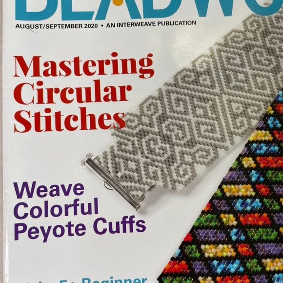 Beadwork Magazine Jewelry Crafting Book August September 2020 u Issue 5 Vol 23 - Picture 3 of 7